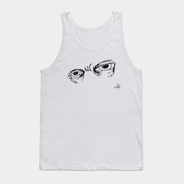 Eyes Tank Top by Antho